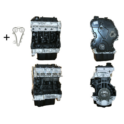 LAND ROVER 2.4 TD4 engine type 244DT - Diesel bare engine exchange standard bare without injection