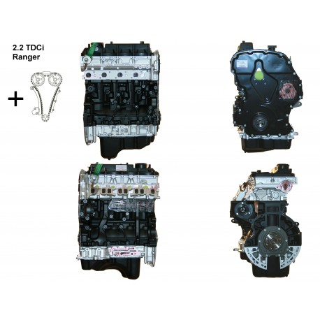 FORD 2.2 TDCI engine type QJ2S - Bare diesel engine remanufactured