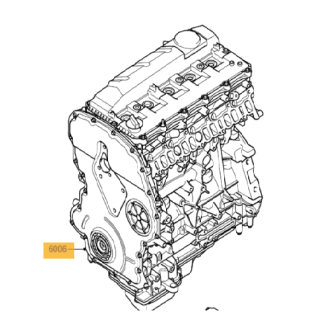 Acquista MOTORE RICAMBIO STANDARD NU- FORD 3.2 TDci