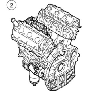 SAAB 3.0 TiD D308L - Motore Diesel di ricambio standard