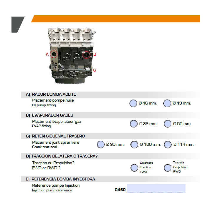 Kaufen Sie IVECO / RENAULT 2.5 TYP Motorreparatur