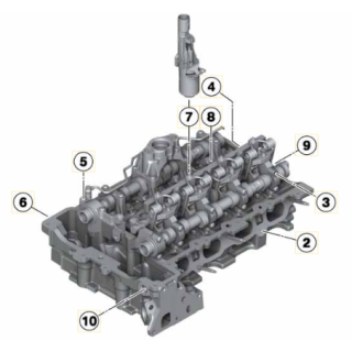 Buy semi-complete remanufactured cylinder head