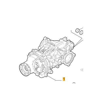 Puente trasero FIAT PANDA 4X4 - 55234680 Diferencial Ar intercambio renovación