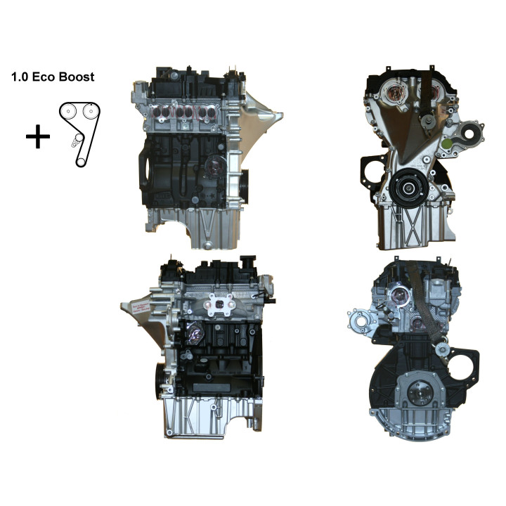Motor de intercambio estándar FORD EcoBoost - 1.0 tipo M2DA/M2DC