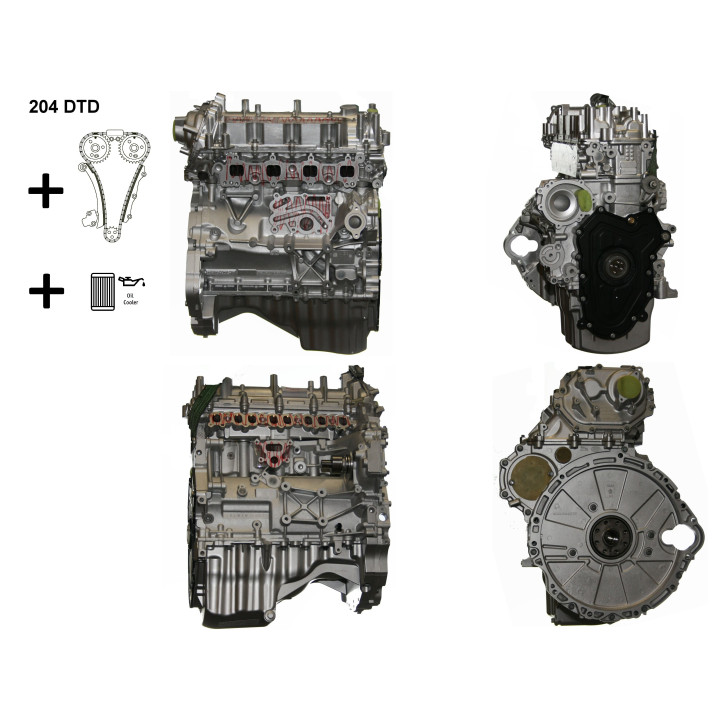 2.0D engine type 204DTD (euro 6) - Diesel engine exchange standard bare