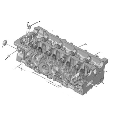 Buy Complete cylinder head PEUGEOT 2.0 HDi type AHM