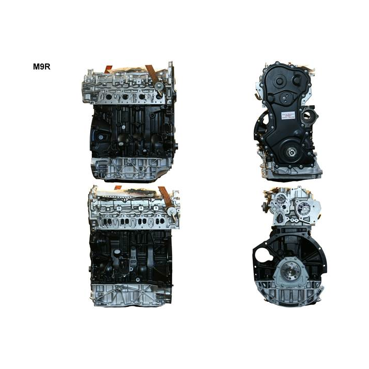 Motore RENAULT 2.0 dCi tipo M9R710 / M9R712 / M9R763 - Motore diesel nudo ricostruito