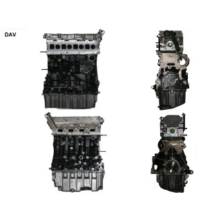 VOLKSWAGEN 2.0 TDi engine type DAVA - Bare diesel remanufactured engine