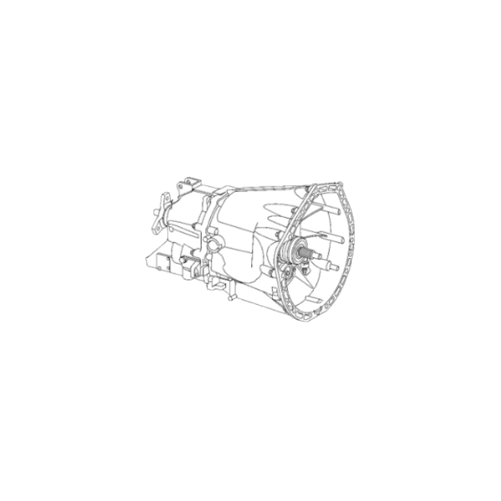 MERCEDES-Getriebe Typ 716.637 – Standard-Austausch-Schaltgetriebe