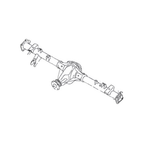Reparatur der Hinterachse - NISSAN NAVARA 2.5 dCi - Austausch der Hinterachse