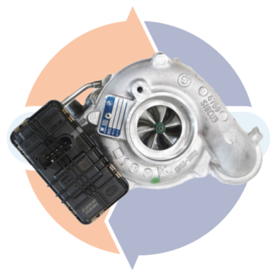 Turbo Borg Warner tipo 5303-970-0523 - Turbocompressore a rigenerati