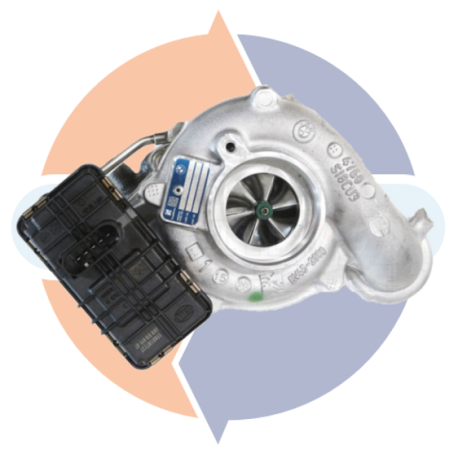 Turbo Borg Warner tipo 5303-970-0523 - Turbocompresor de intercambio estándar