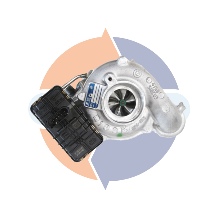 Turbo Borg Warner tipo 5303-970-0523 - Turbocompresor de intercambio estándar