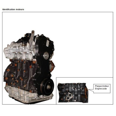 Motor RENAULT 2.0 dCi tipo M9R710 / M9R712 / M9R763 - Motor Diesel nudo reconstruido