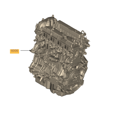 Engine FORD 2.0 TDCi type IXDA - bare gasoline engine standard exchange