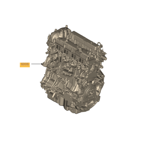 Engine FORD 2.0 TDCi type IXDA - bare gasoline engine standard exchange