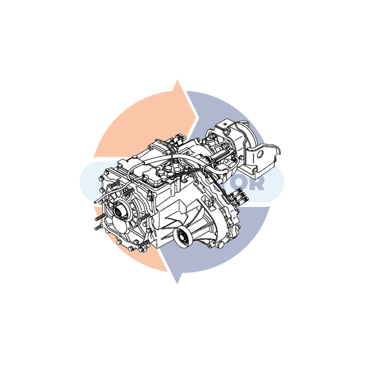 Verteilergetriebe MITSUBISHI Typ MR518872 - Generalüberholtes Verteilergetriebe
