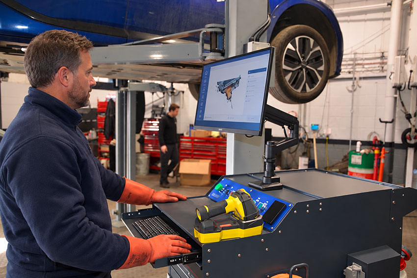 Pack de batteries pour diagnostic en atelier